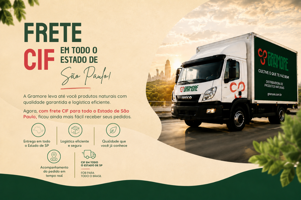 Frete CIF para São Paulo